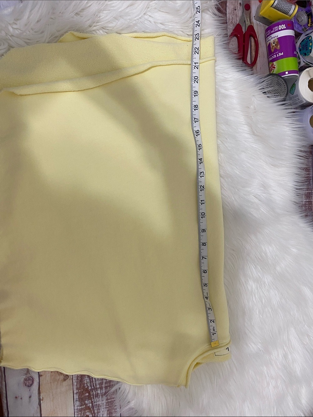 Frank & Eileen Pale Yellow Relaxed Boatneck Sweatshirt - Picture 7 of 7